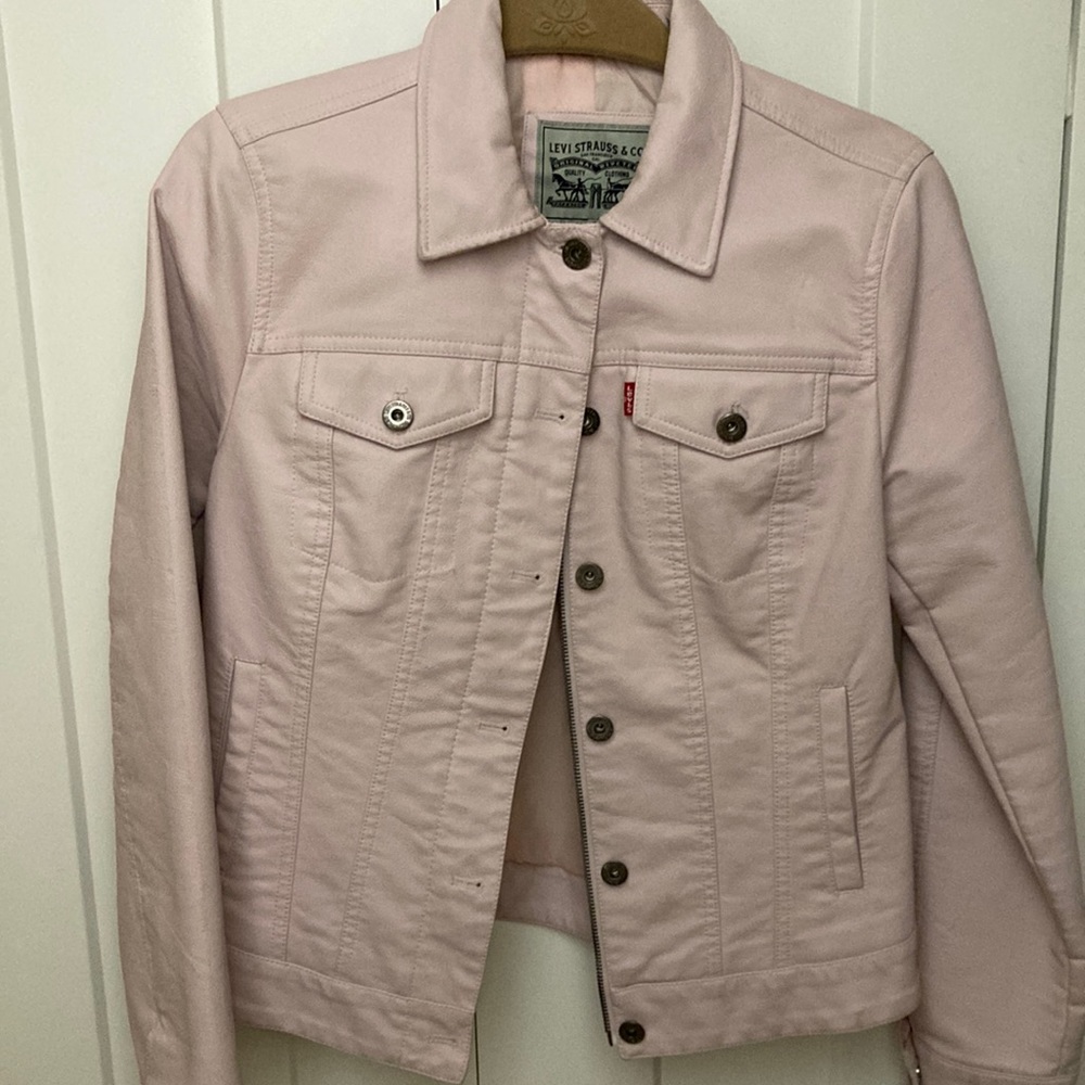 Vegan leather jacket